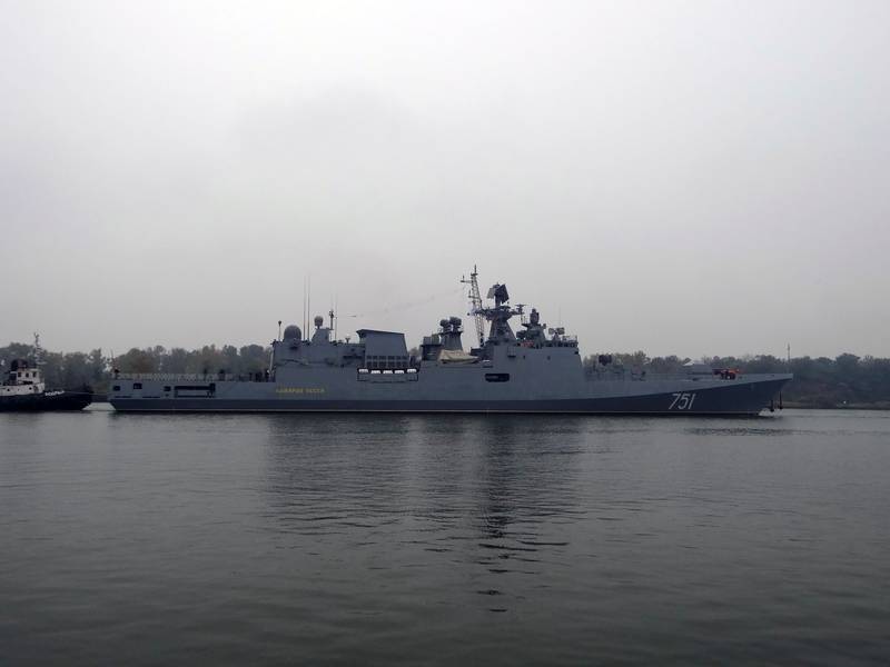 Фрегат «Адмирал Эссен» испытает системы оружия в межфлотском переходе с Балтики на Север