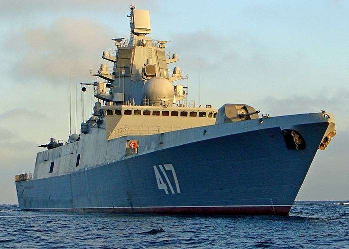 ВМФ рассчитывает получить фрегат "Адмирал Горшков" в декабре