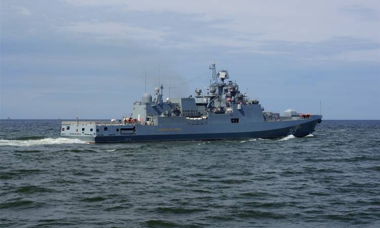 Фрегат «Адмирал Григорович» передан ВМФ России