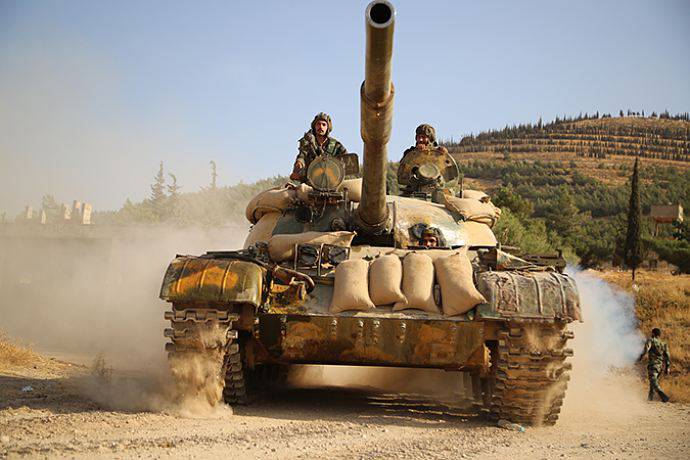 Армия Асада начинает освобождение Карьятейн