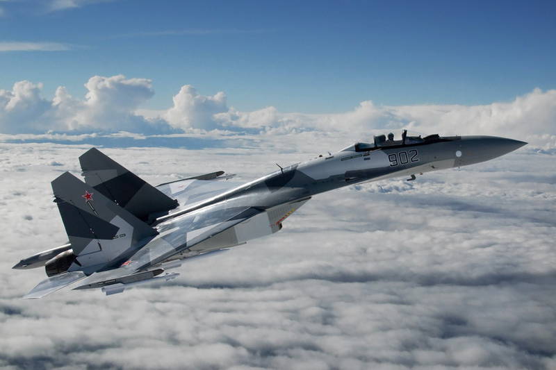 Россия укрепила восточные границы эскадрильей истребителей Су-35С