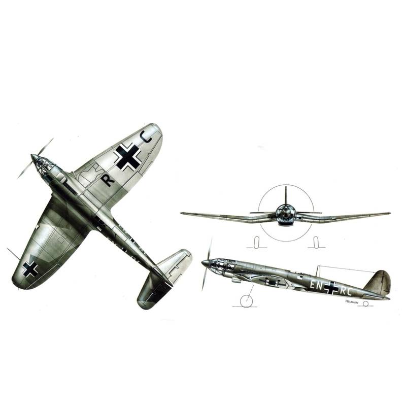 Краткая история Heinkel 119. Германия