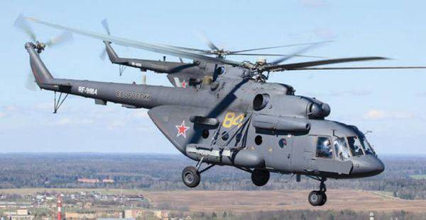 Минобороны РФ  передано 16 вертолетов