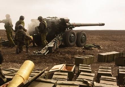 Украинские силовики попытались взять под контроль дорогу Донецк - Горловка