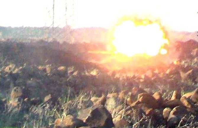 Сирия: ракета террористов против танка Т-72 — снова неудача