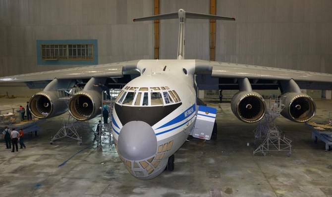 Минобороны получит три военно-транспортных Ил-76МД-90А в 2017 году