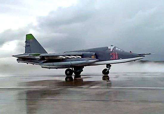 Су-25 и Ил-76 возвращаются домой из Сирии