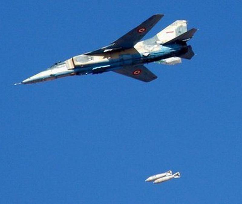 Сирийские ВВС нанесли мощный удар по ИГ в Дейр-эз-Зоре