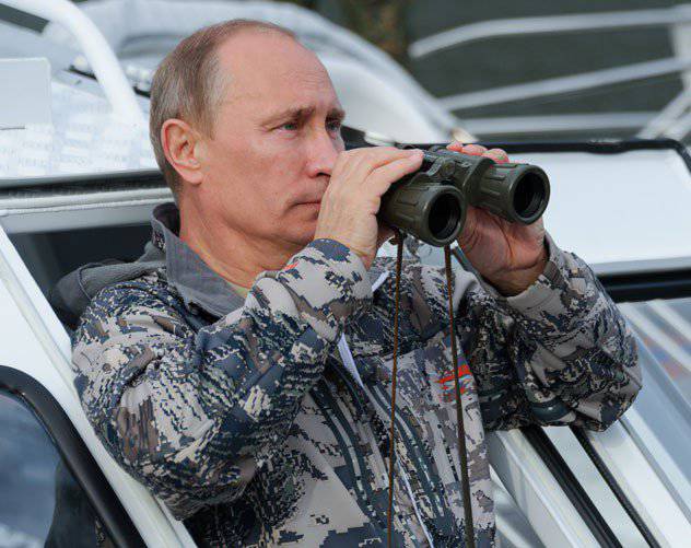 Путину подарили ключи от «мирного неба»