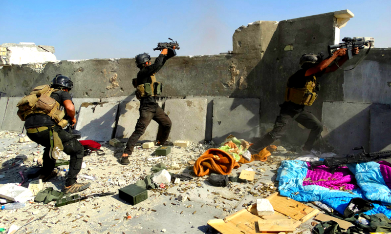 Армия Ирака дала отпор террористам у столицы ДАИШ