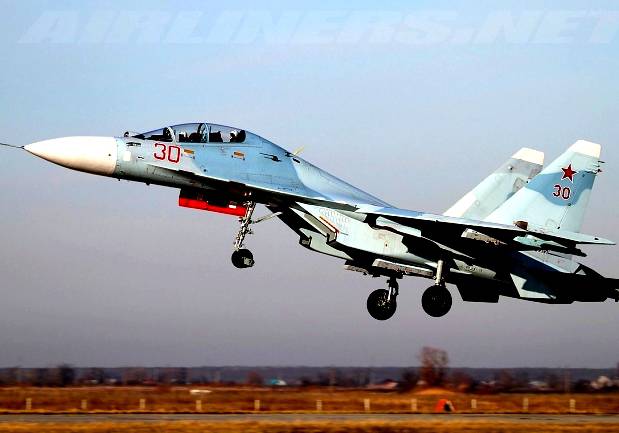 Истребители Су-30СМ заменят Су-24 на ЧФ к 2020 году