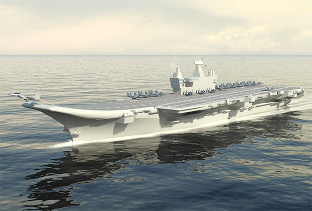Авианосец типа «Лего»: как может выглядеть новый корабль ВМС Индии?