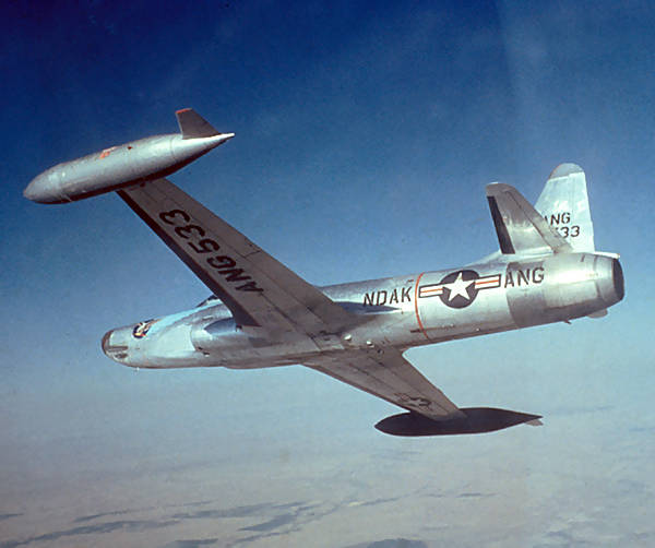 Всепогодный истребитель-перехватчик Lockheed F-94C «Starfire»