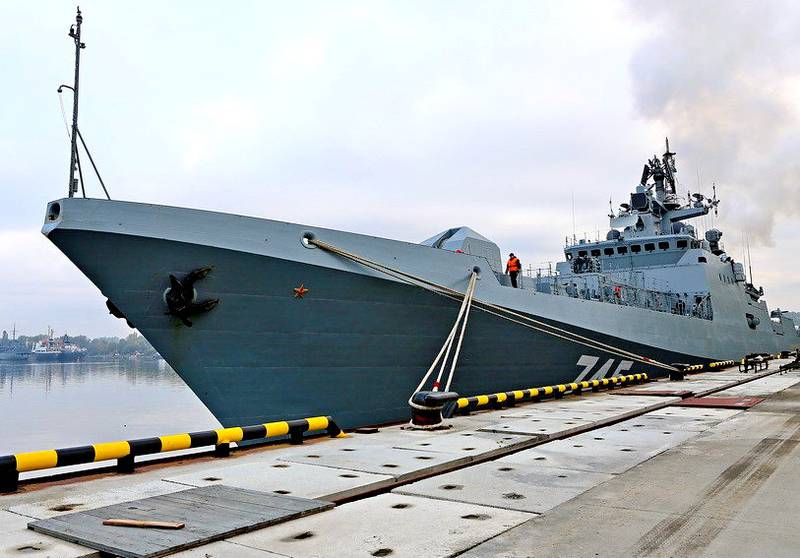 ВМФ до конца года получит еще два фрегата проекта 11356