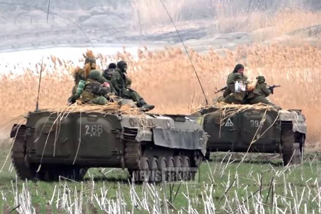 Репетиция массированного контрнаступления армии ДНР