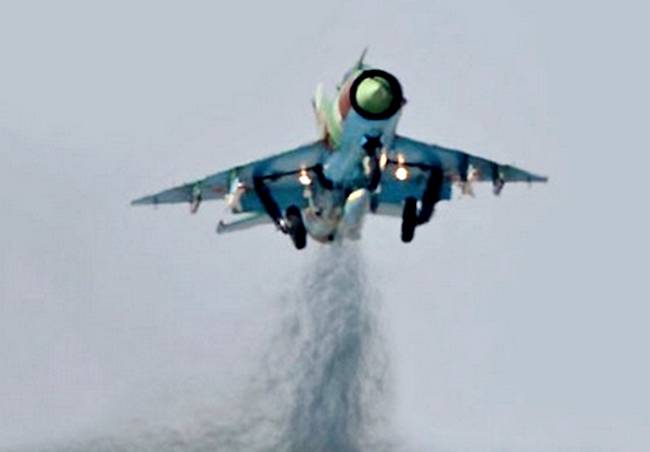 МиГ-21 упал в Сирии из-за технической неисправности