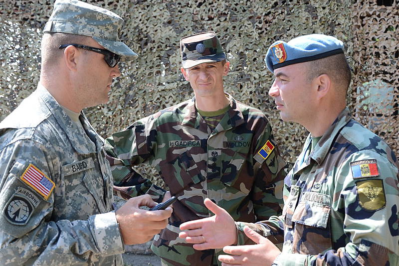 В Молдавии начались совместные с США военные учения