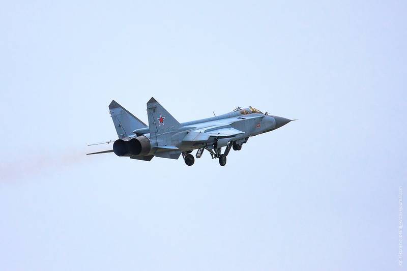 Беспосадочный перелет МиГ-31БМ из Сибири в Поволжье