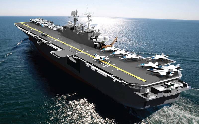 Американцы состряпали аля-«Мистраль» с F-35, морпехами и вертолетами Американцы состряпали аля-«Мистраль» с F-35, морпехами и вертолетами