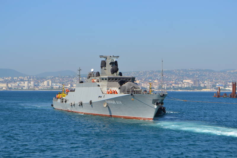 Ракетный корабль «Зеленый Дол» вернулся в Севастополь из Средиземноморья