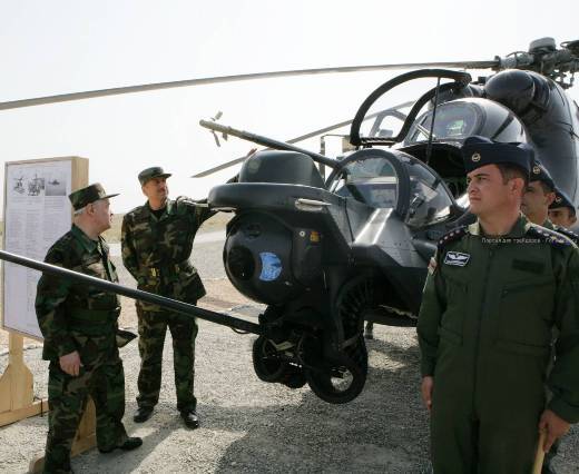 Сбитый азербайджанский SuperHind Mk IV поступил из Украины