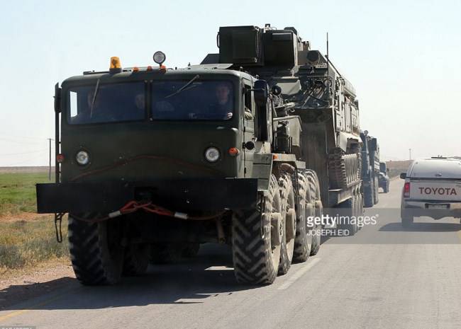 Радиолокационный комплекс «Зоопарк-1М» замечен под Пальмирой