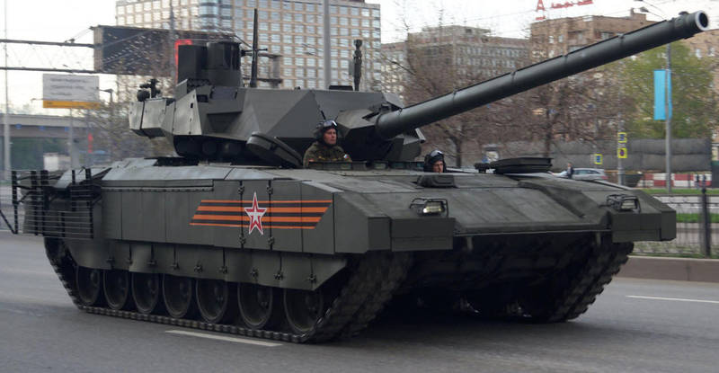 В Минобороны назвали число закупленных танков «Армата»