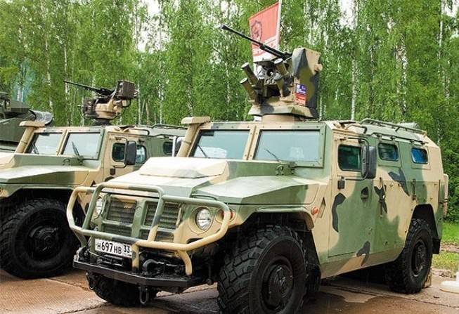 ВС РФ получили первые броневики «Тигр-М» с модулем «Арбалет-ДМ»