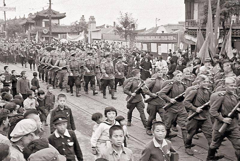 Советские разведчики в корейской войне