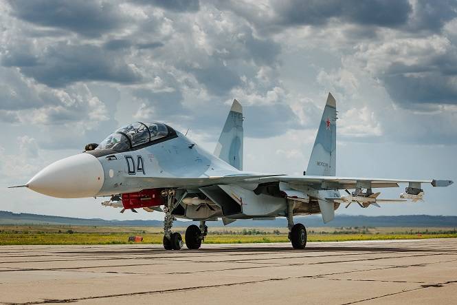 Истребители Су-30СМ теперь прикрывают ЮГ РФ