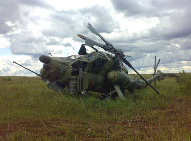 Ми-28Н "хромой" охотник: вспоминаем все катастрофы вертолёта