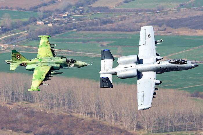 Два врага в едином строю: Су-25 и А-10