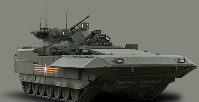«Армату» учат воевать: на базе танка создадут 28 боевых машин