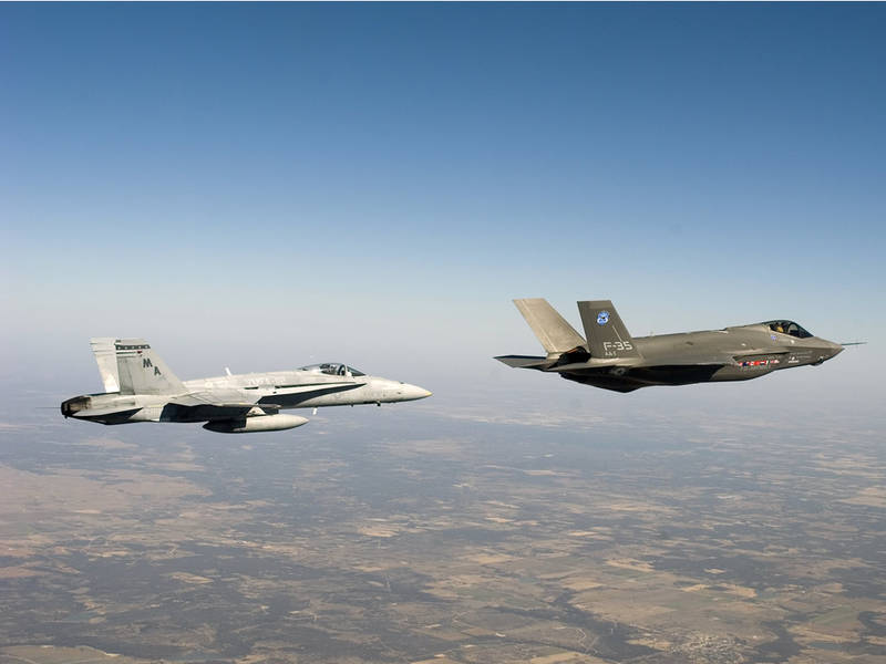 «Шершень» против F-35