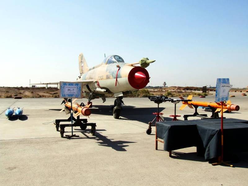В Иране разбился китайский истребитель F-7