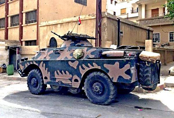 Армия САР начала операцию по взятию стратегического пункта в Дамаске