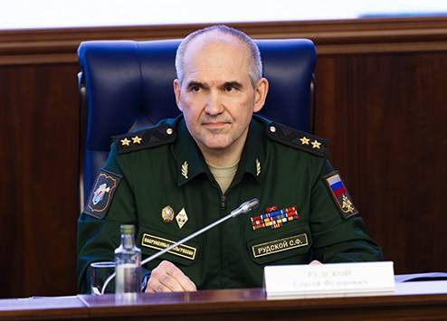 Пресс-брифинг генерал-лейтенанта Сергея Рудского 12 апреля