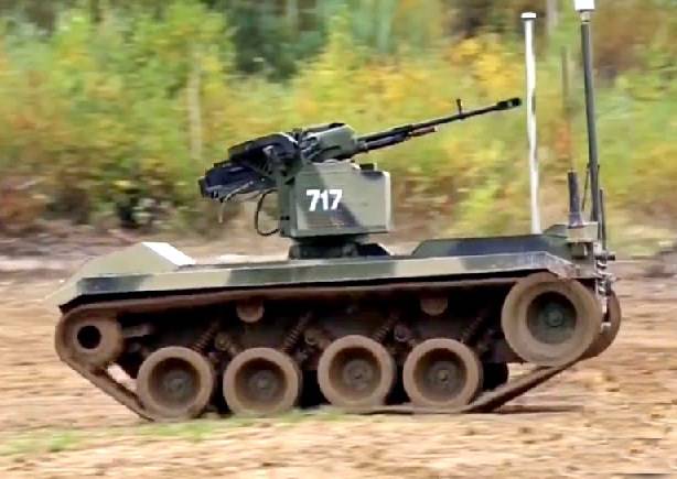 Новейший российский боевой робот «Нерехта» получит ракеты и гранаты