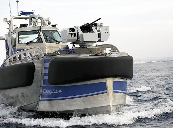 Израильский  беспилотный противолодочный катер «Seagull»