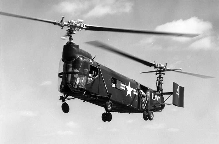 Американский противолодочный вертолет Bell HSL-1