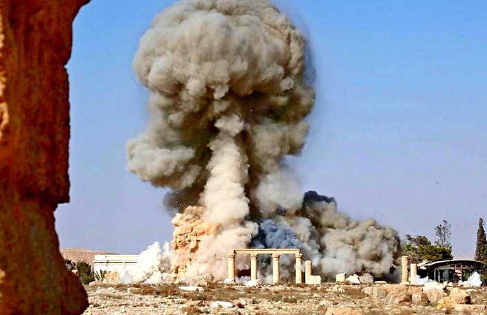 Российские инженеры уничтожили боеприпасы из схрона в Пальмире