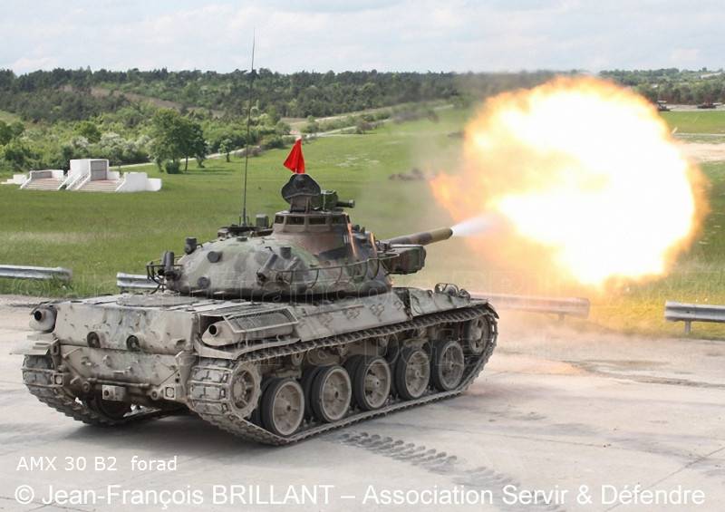 Основной боевой танк Франции 80-х годов AMX-30