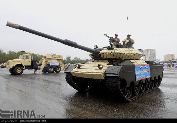 Иран показал свой новый танк