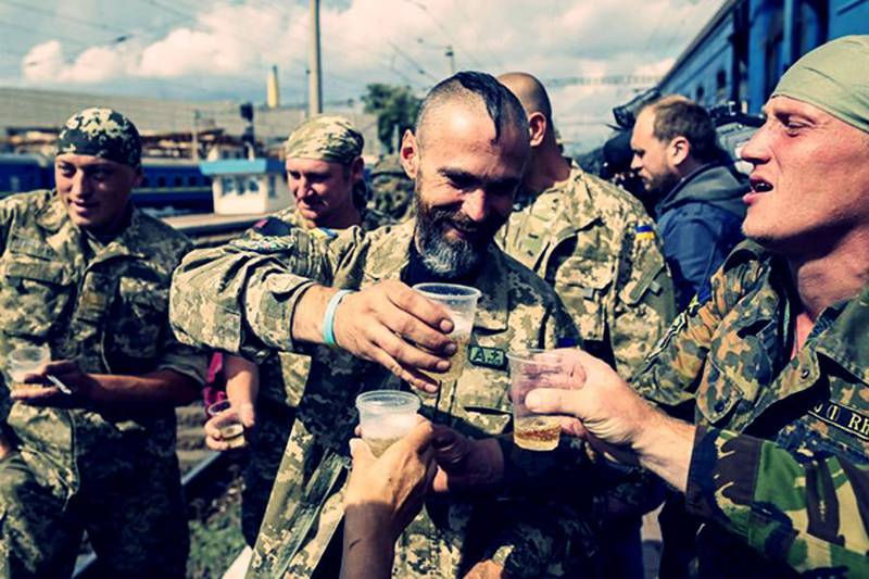 Минобороны Украины отчиталось об «алкогольных потерях»