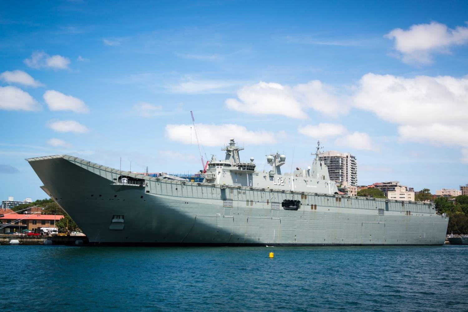 ДВКД «HMAS Canberra» - опасный «гигант» Австралии