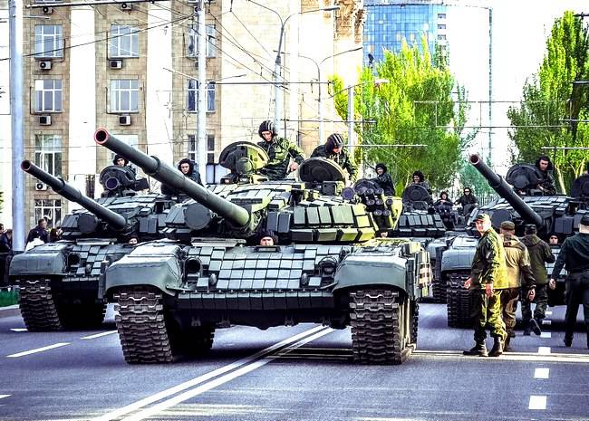 ДНР: Парад Победы 9 мая в Донецке