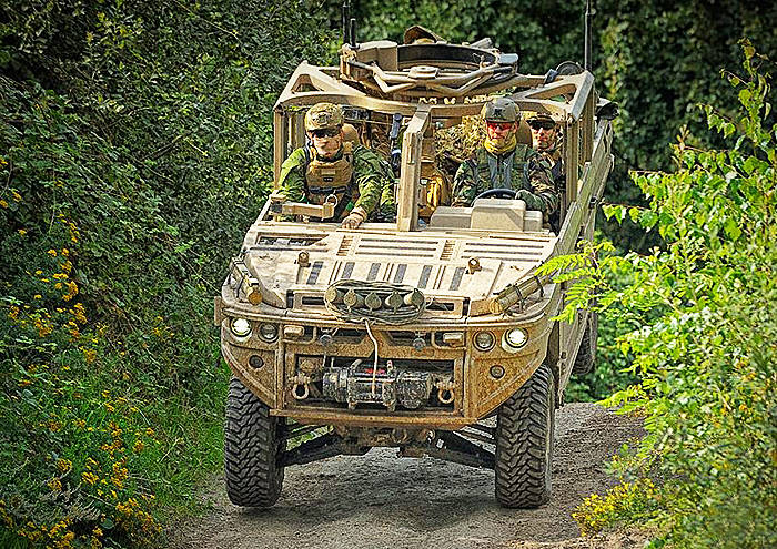 Тактический автомобиль ATTV специальных сил Нидерландов Тактический автомобиль ATTV специальных сил Нидерландов