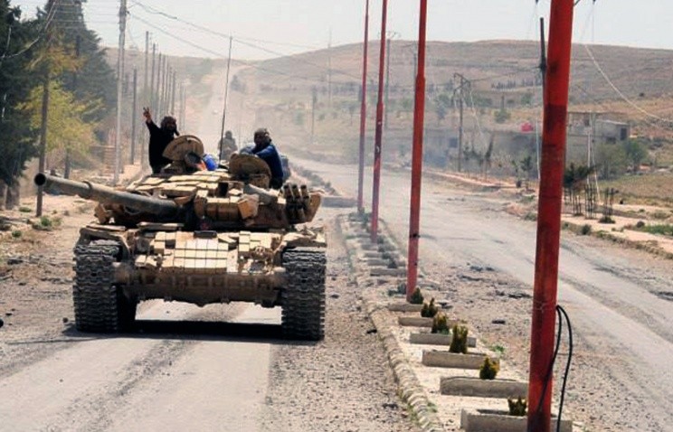 Сирийская армия проводит зачистку провинции Дамаск