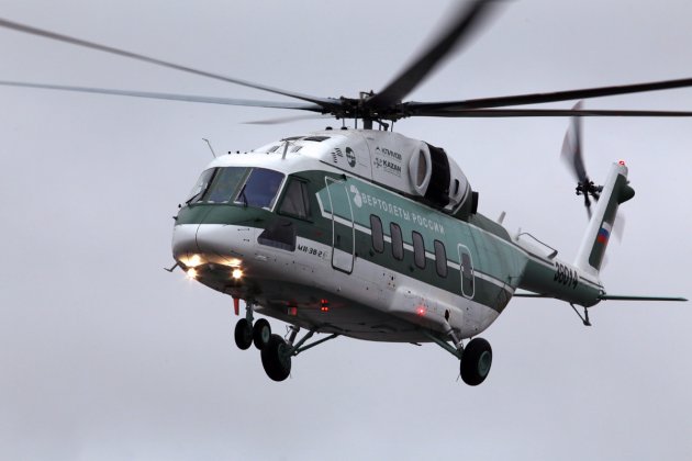 Минобороны РФ получит новые вертолеты Ми-38