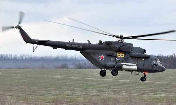 Министерство обороны России получило новую партию Ми-8МТВ-5-1